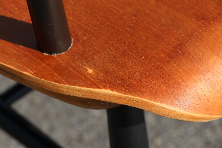 Two colour scandinavian rocking-chair