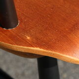 Two colour scandinavian rocking-chair