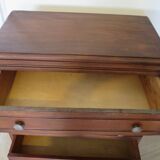 Art Deco chest of drawers - 1950s - mustache-style legs - vintage