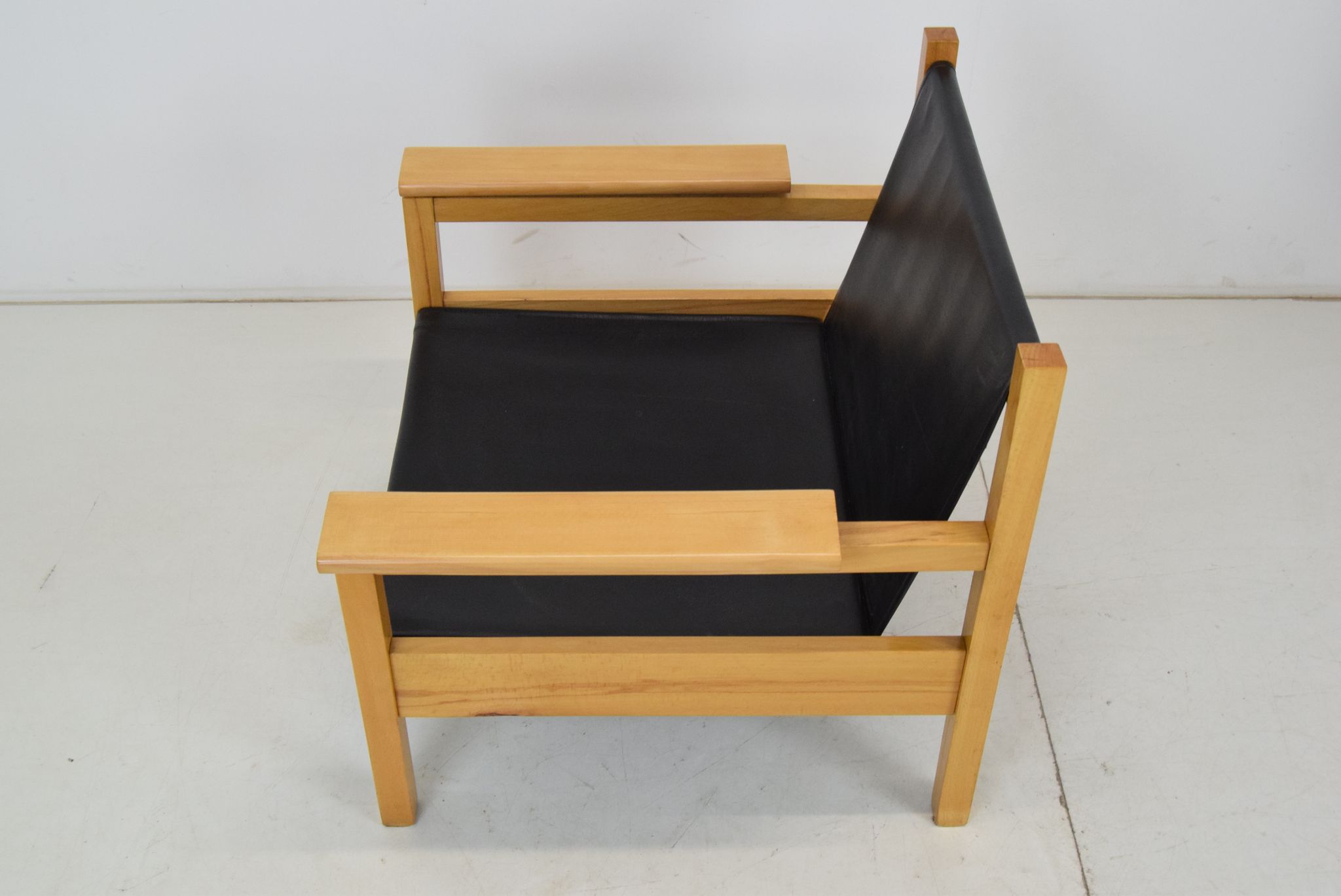 Fauteuil design du milieu du siècle, Tchécoslovaquie, années 1970.