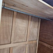 Antique wooden wardrobe