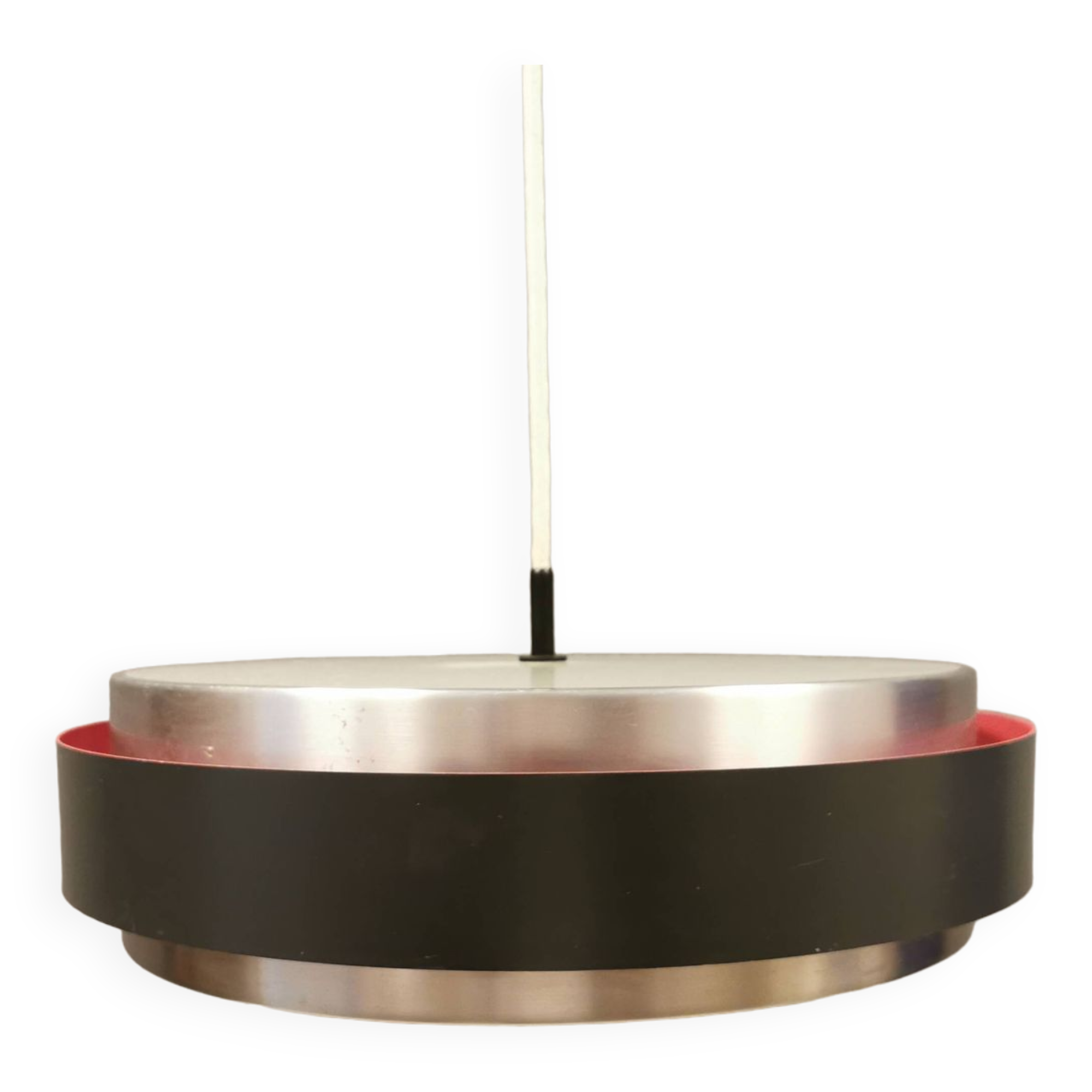 Danish design hanging lamp by Jo Hammerborg, produced by Fog&Mørup, model Sera from 1968.