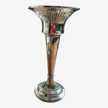 Art Deco silver vase. N.1