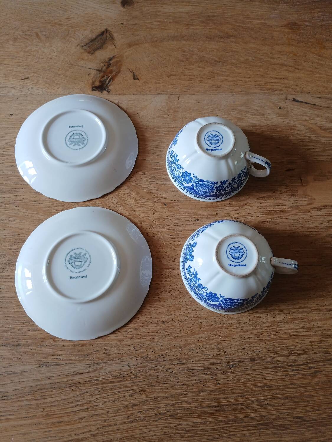 2 old Villeroy and Boch cups