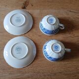 2 tasses anciennes Villeroy et Boch