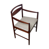 Fauteuil en acajou par Tom Robertson années 1960