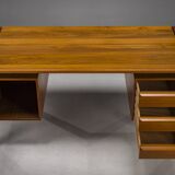 Mid-Century Teak Freestanding Desk from GV Møbler, 1960s