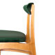 Ensemble de 6 chaises retapissées