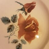 Set of 6 old dessert plates Digoin sarreguemines