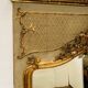Louis XV style mirror in wood and gilded stucco 20th century