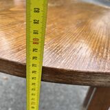 Vintage wooden round table