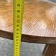 Vintage wooden round table
