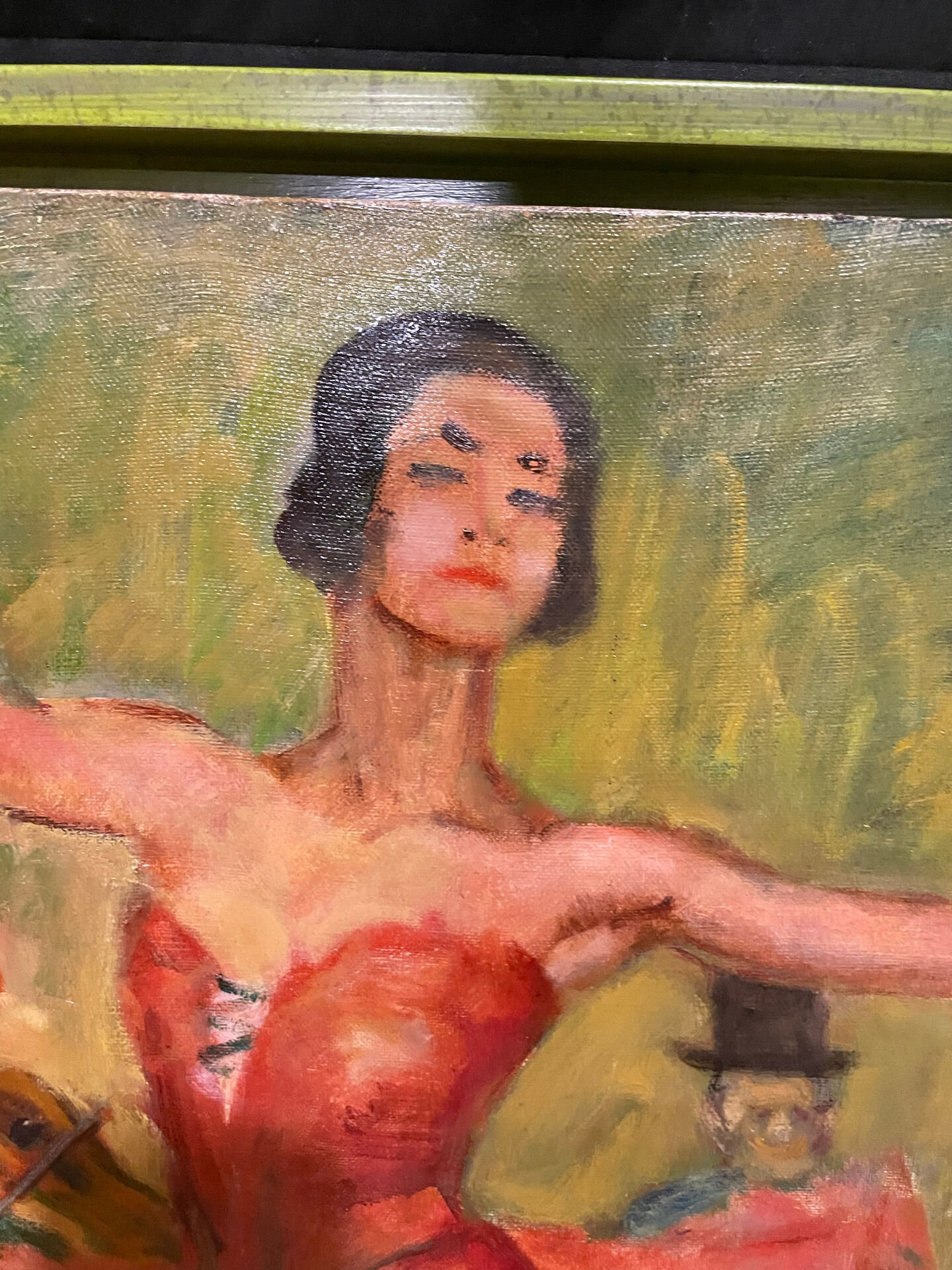 Huile sur toile signée