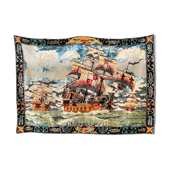 Tapestry a decor de galion 1960