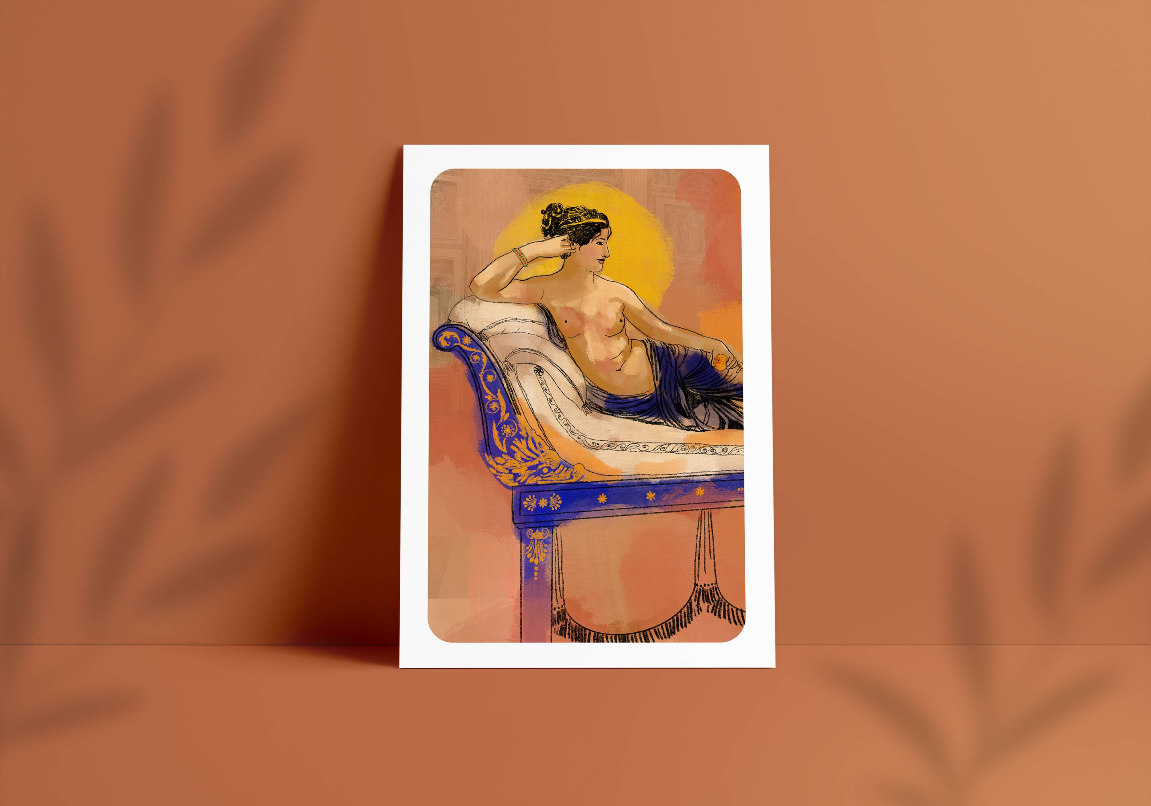Illustration "Vénus de Rome" A4