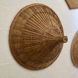 Collection de 7 chapeaux traditionnels vietnamiens