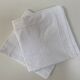 Set of 2 embroidered cotton covers for cushions / pillows