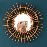 Bamboo sun mirror