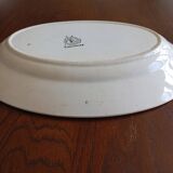 Oval ironstone dish from Moulin des Loups & Hamage, 'Colonial' model