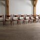 Hans J. Wegner CH29 Sawbuck dining chairs for Carl Hansen & Son 1952