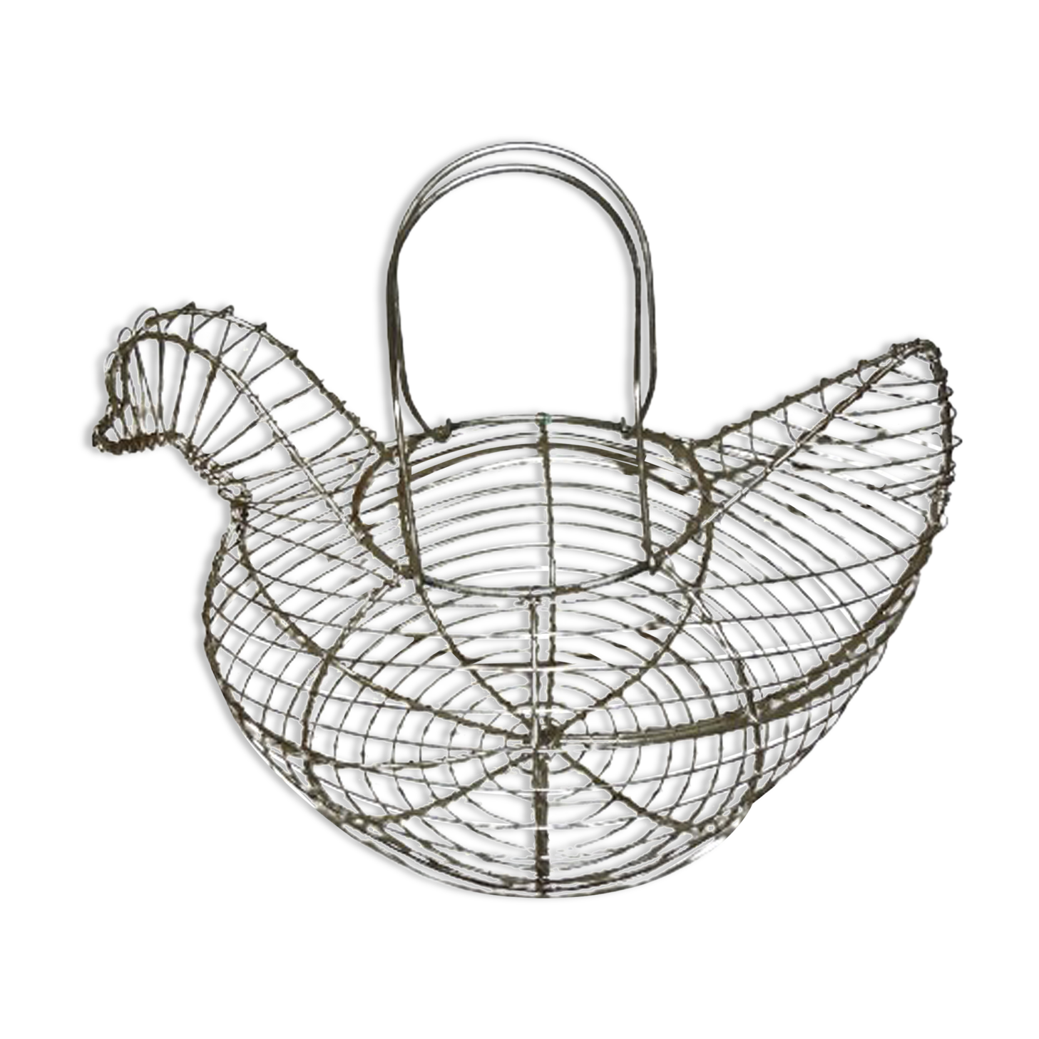 Egg basket wire chicken casserole