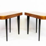 Two Paldao Line Art Deco End Tables By Gilbert Rohde For Herman Miller, C 1940