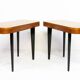 Two Paldao Line Art Deco End Tables By Gilbert Rohde For Herman Miller, C 1940