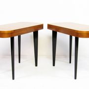 Two Paldao Line Art Deco End Tables By Gilbert Rohde For Herman Miller, C 1940