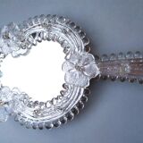 Mirror opposite main Venetian murano 17x32cm