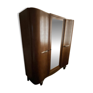 Armoire 3 portes et miroir