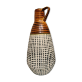 Vase céramique West Germany vintage signé numéroté
