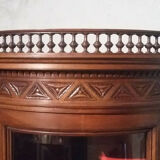 Walnut Renaisance corner buffet