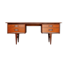 Midcentury afromosia desk from A. Younger designed by John Herbert