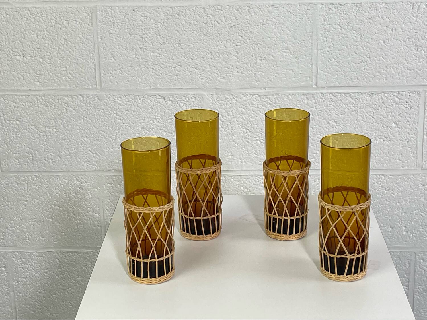 Vintage orangeade service