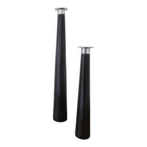 Paire de bougeoirs XXL