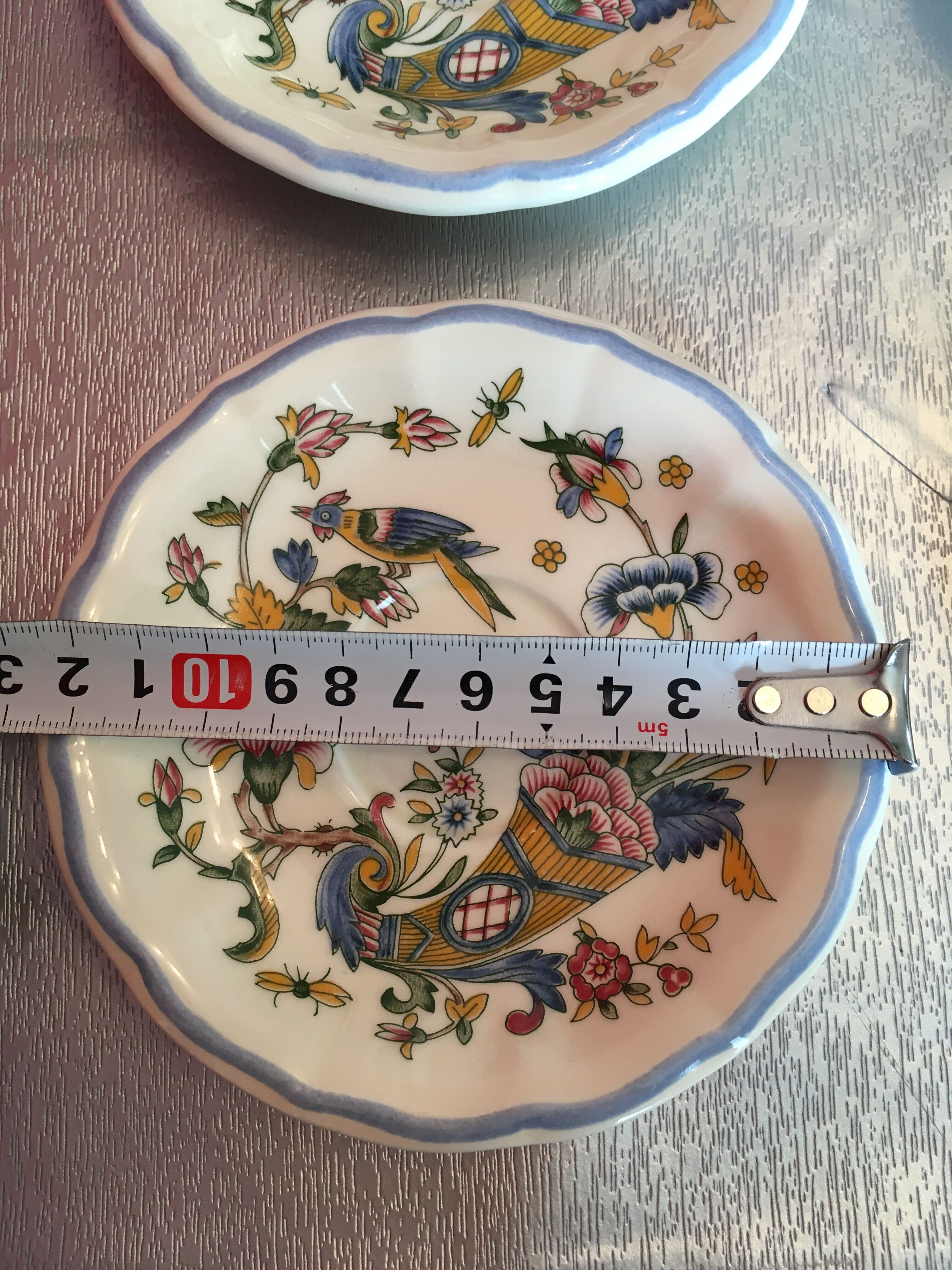 Service pieces at Gien's "The Horn of Plenty"