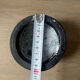 Lot of 3 ancient pots from Indonesia, black terracotta, wabi-sabi.