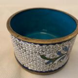 Asian enamels partitioned box