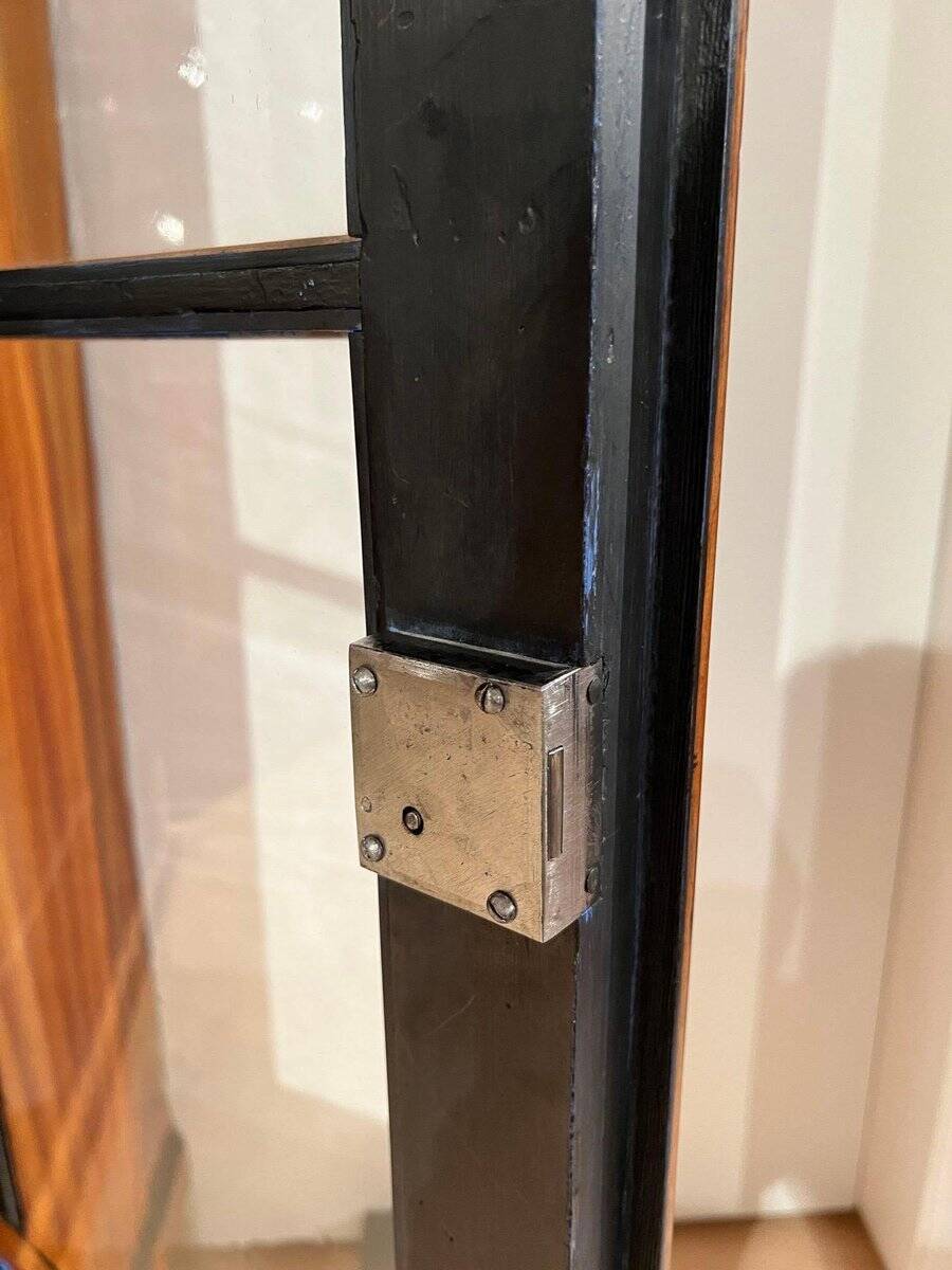 Biedermeier Bookcase, Cherry Veneer, South Germany 1820