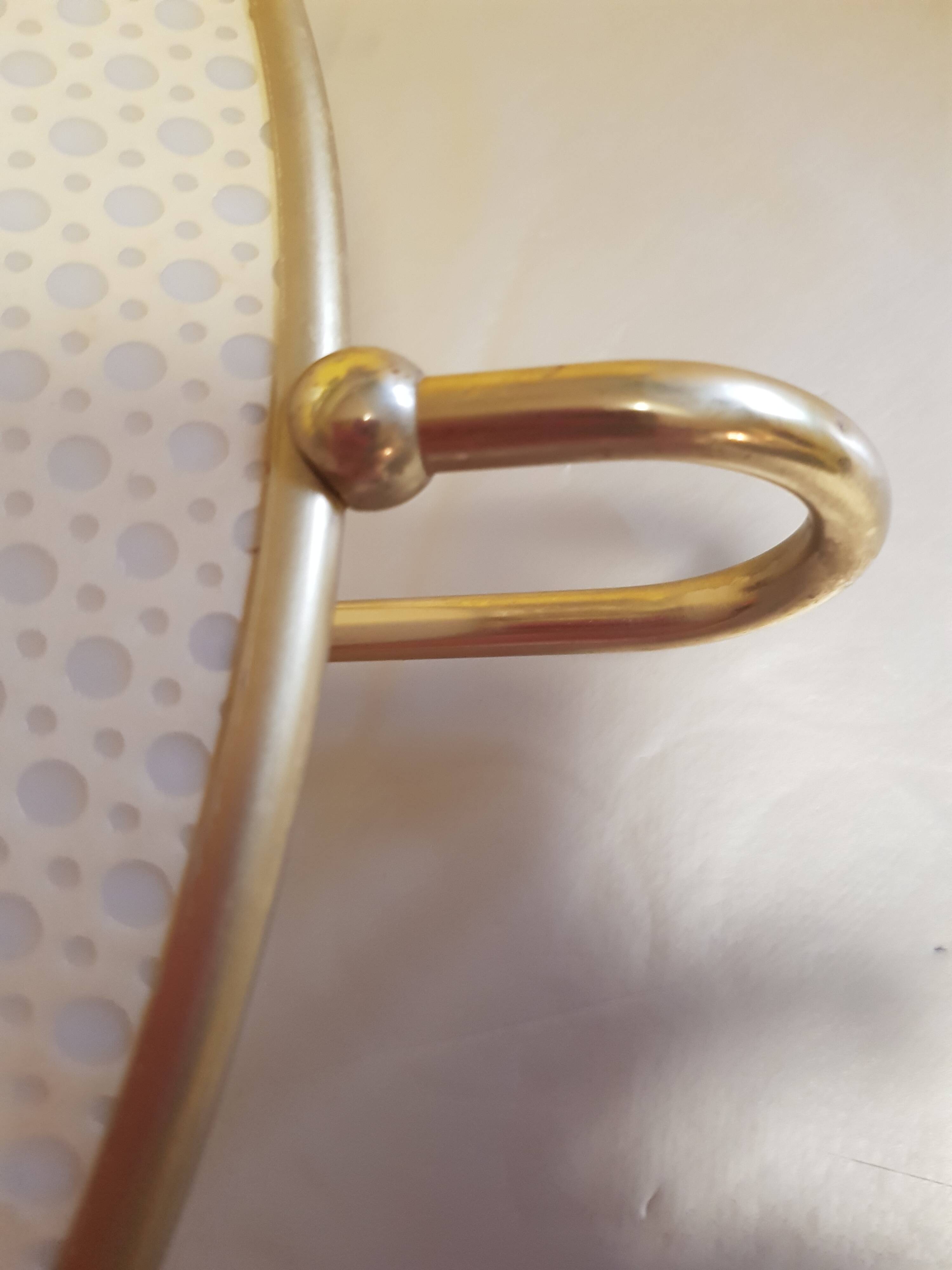 Vintage ceiling light from the 1960s.