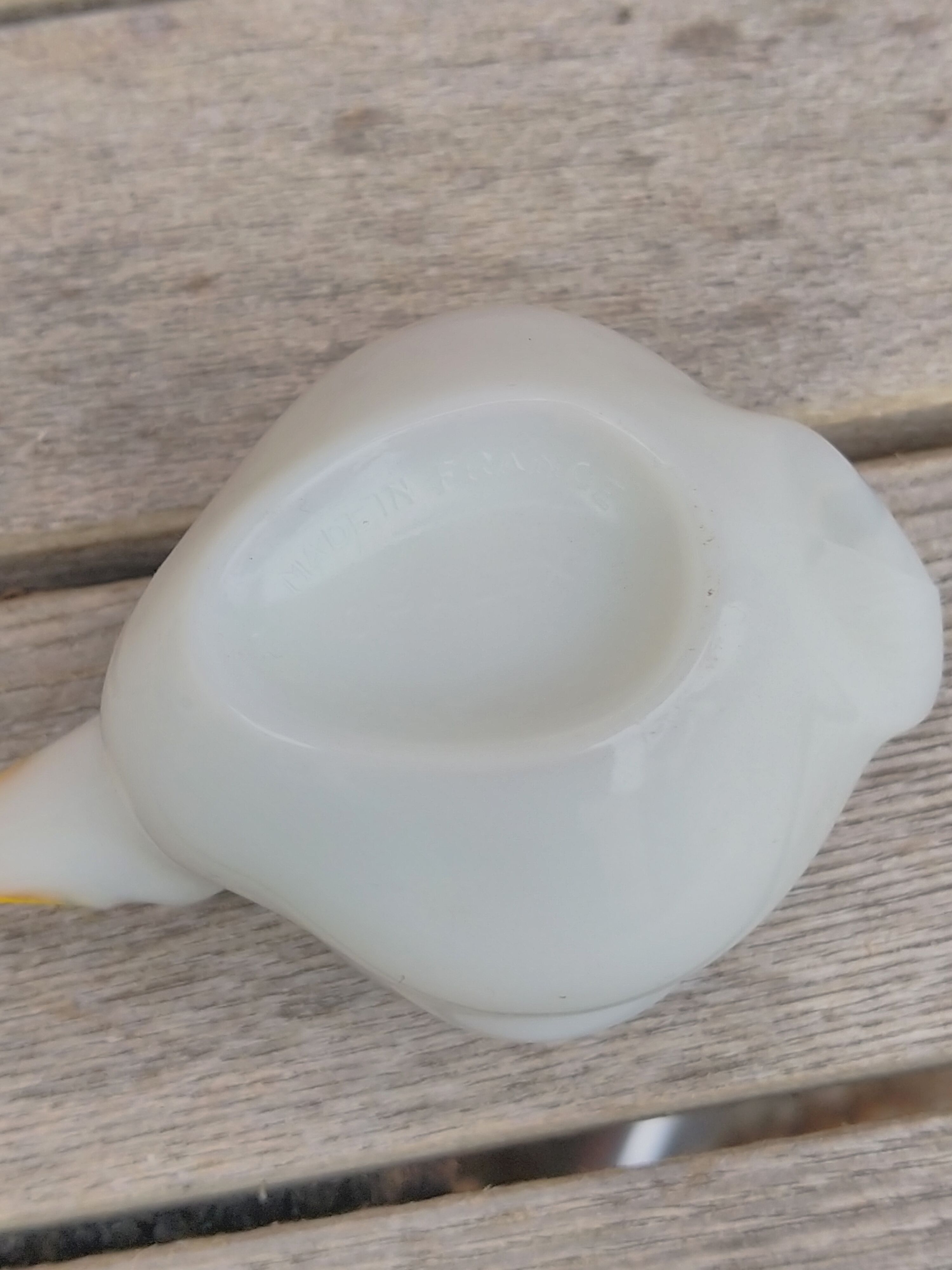 Coquetier vintage opalex forme canard