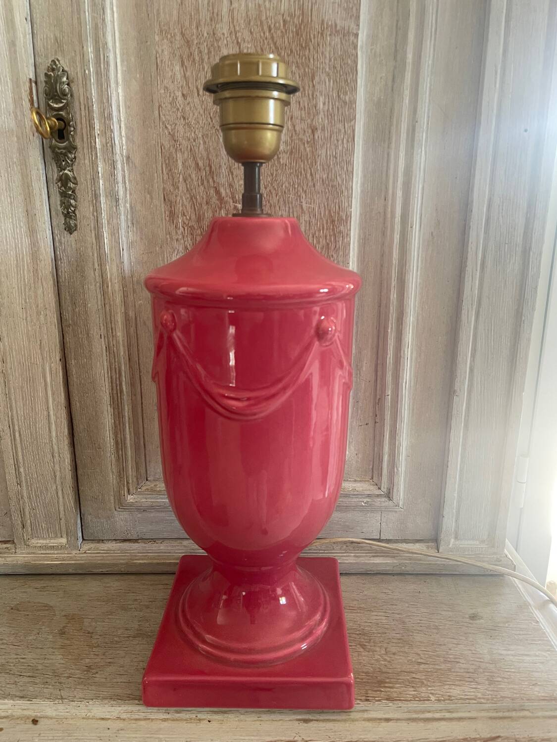 Vintage ceramic lamp 38cm