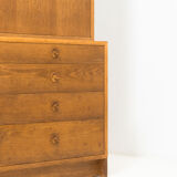 Karl Andersson & Söner pair of oak cabinets by Børge Mogensen