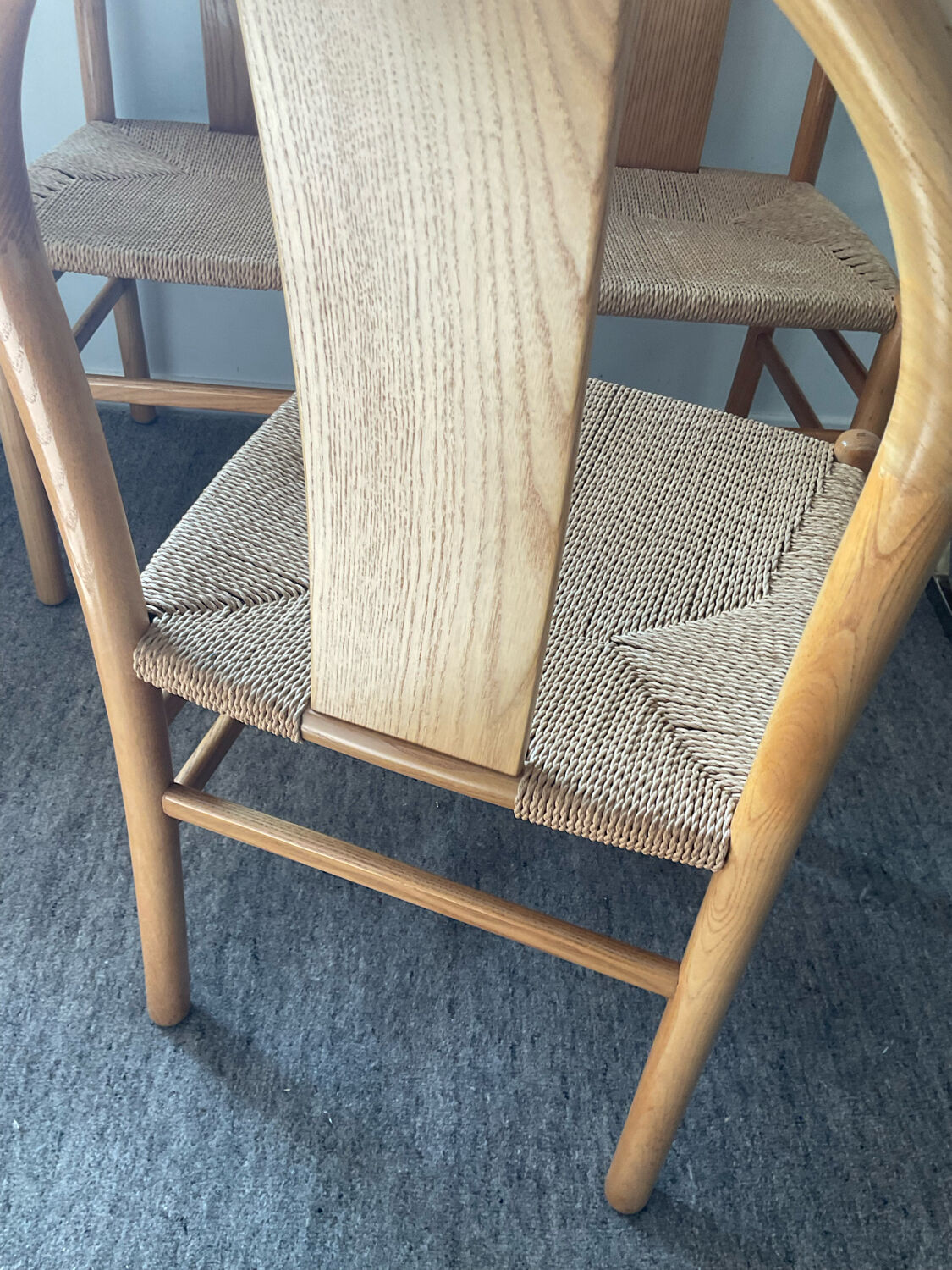 Trio of chairs Annig Sarian for Tisettanta 80s