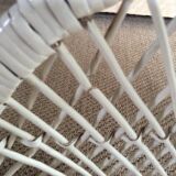 Rattan shelf
