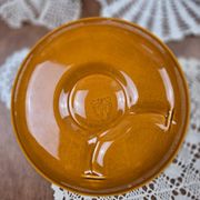 Artichoke service Salins France – 8 plates and serving dish barboti