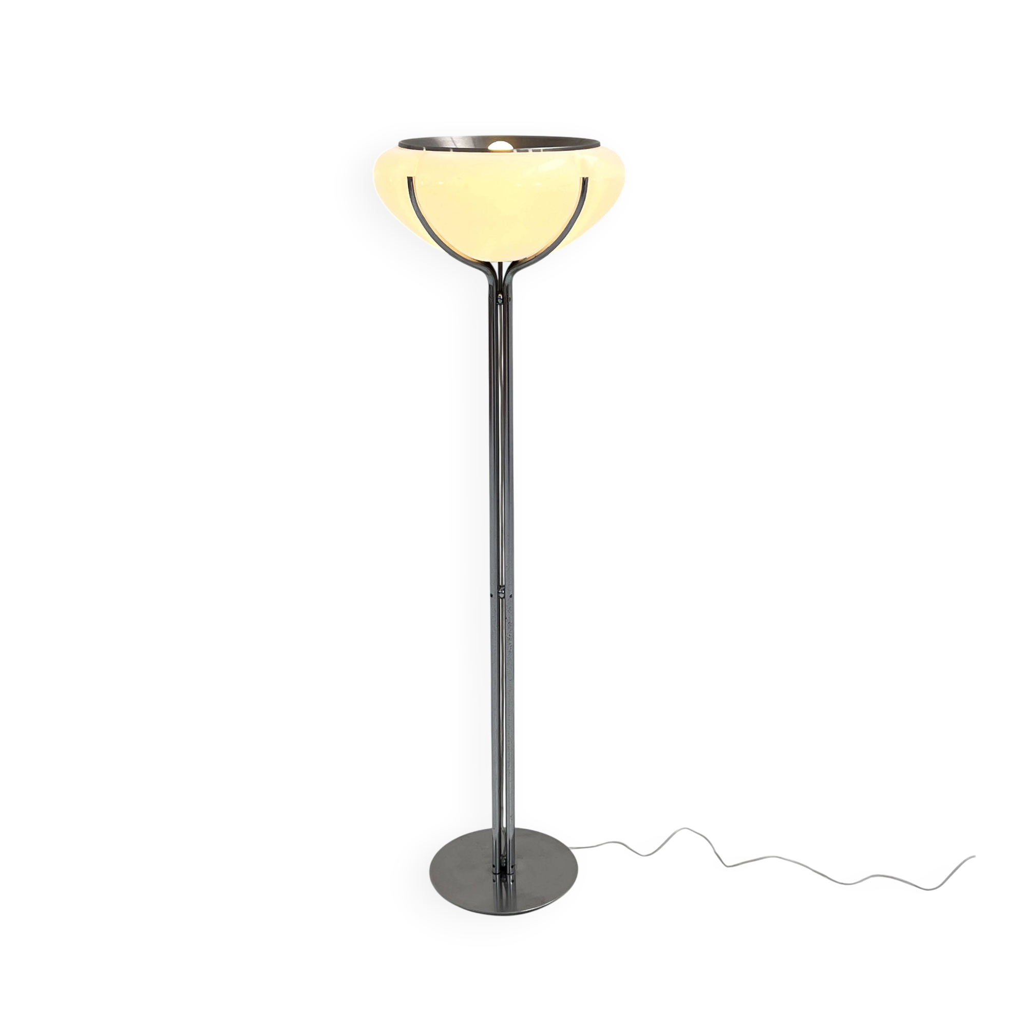 Lampadaire Quadrifoglio par Ufficio Progetti pour Harvey Guzzini, 1970s