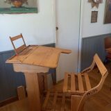 Bureau pupitre d’ecolier
