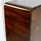 Buffet vitré asymétrique Art Déco en noyer et palissandre - 1925-1939