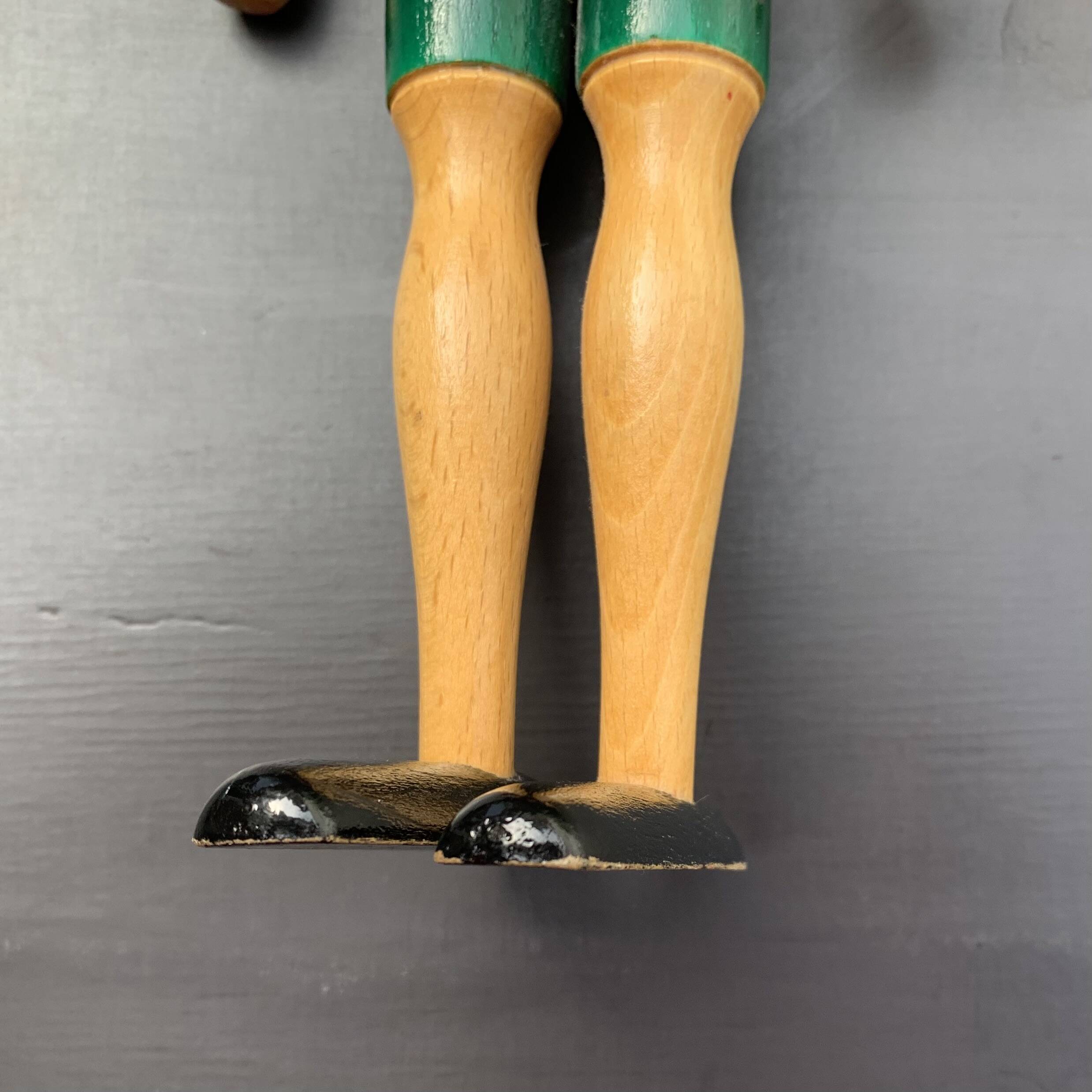 Articulated wooden Pinocchio - 31 cm